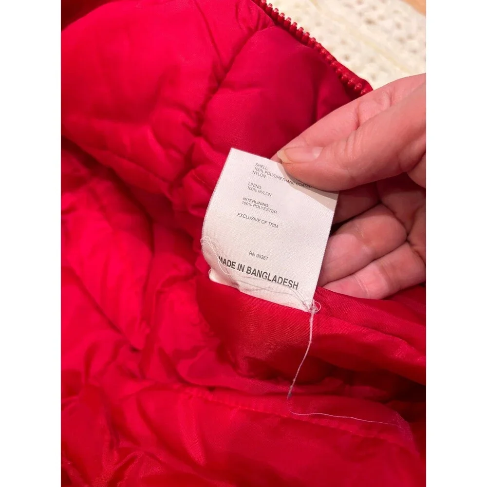 Baby Oshkosh b’gosh Snowsuit colorblock 90s attached feet mittens 18 24 12 mths